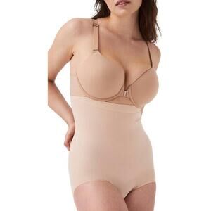 Spanx S Seamless Higher Power Panties High Rise Comfort Core Control NEW